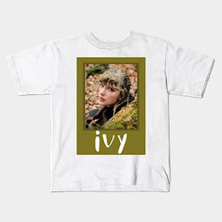 Taylor Swift ivy evermore Kids T-Shirt